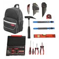 Holex Tool Kit in Backpack, 84 Pieces U68009 BACKPACK